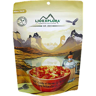 Cerdo al Horno con Fetuchini