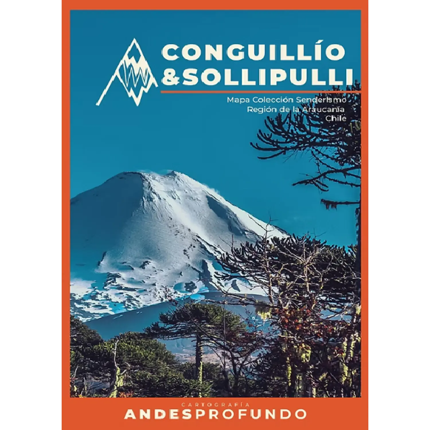 Cartografía Conguillio & Sollipulli