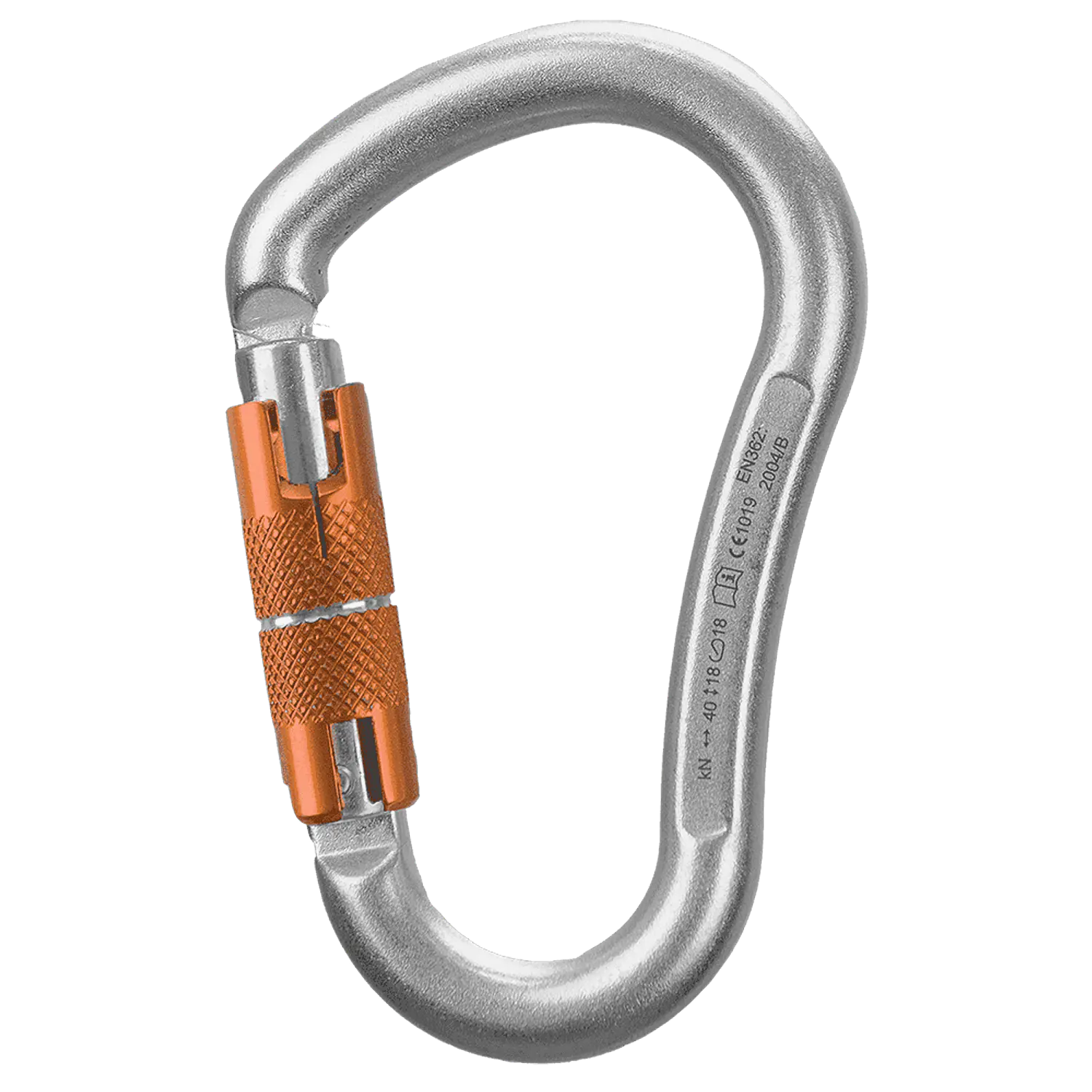 Mosquetón Acero HMS 3 Tiempos 45kN MAGNUM 3T - Rock Empire