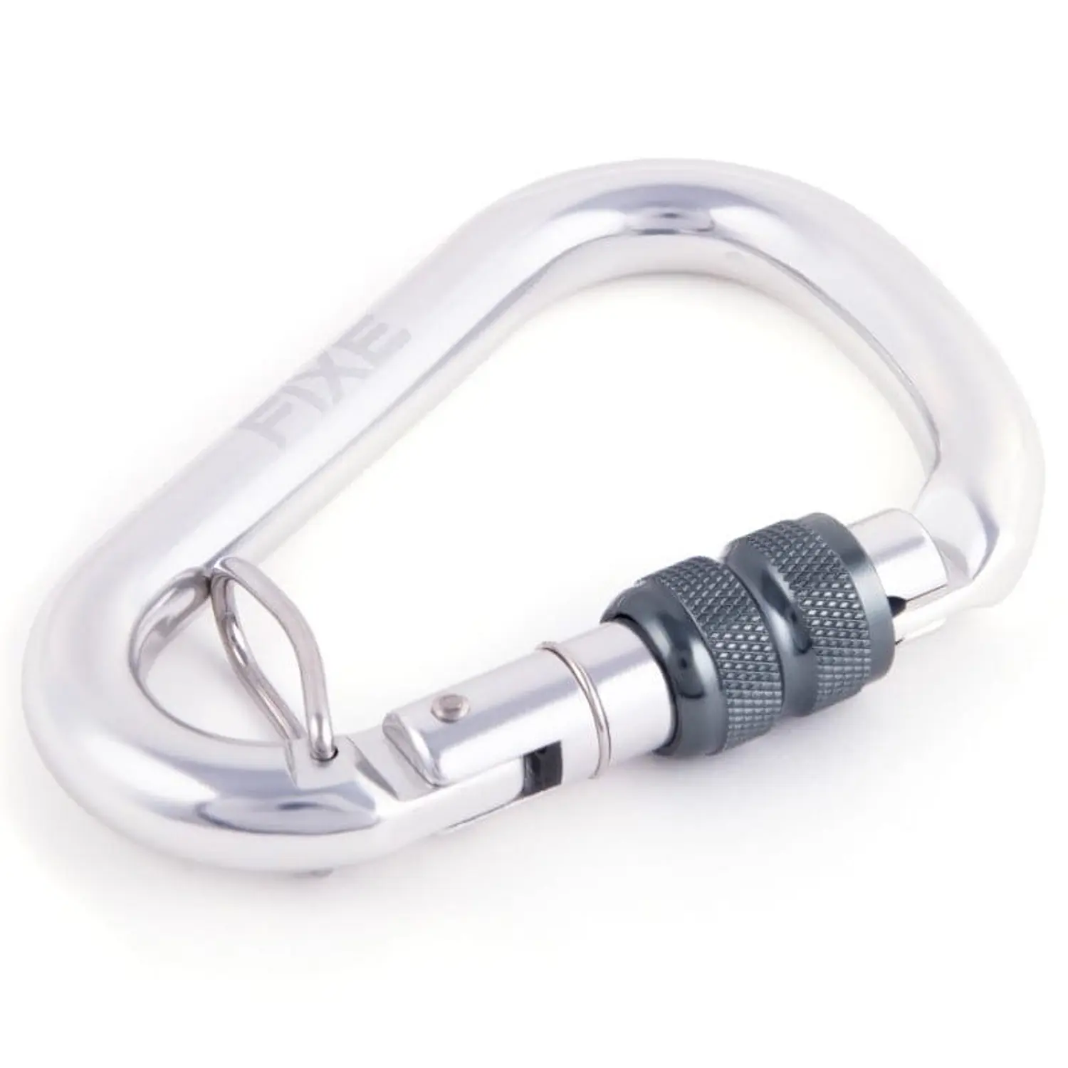 Mosquetón Aluminio HMS Rosca 25kN Anti-Giro Lotus - Fixe 3