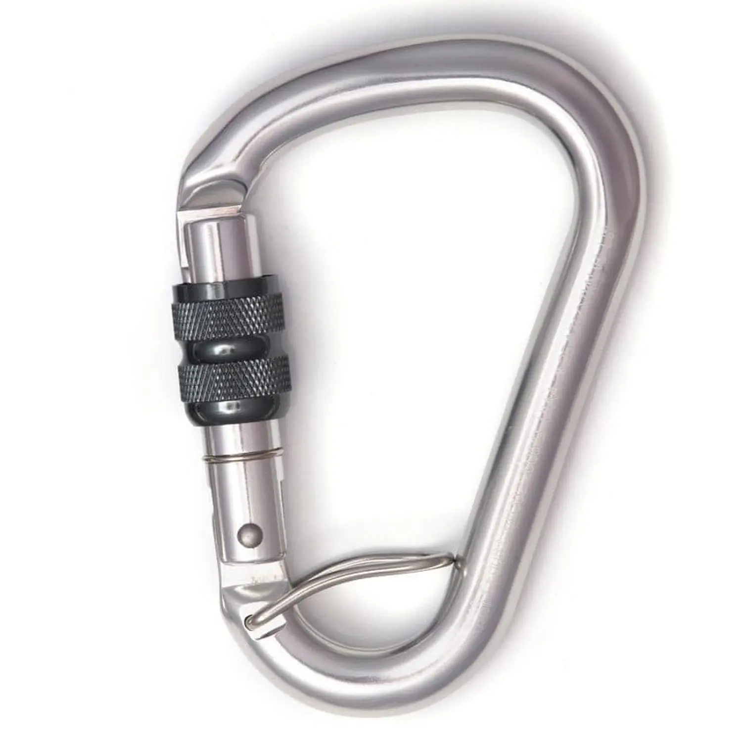 Mosquetón Aluminio HMS Rosca 25kN Anti-Giro Lotus - Fixe 1