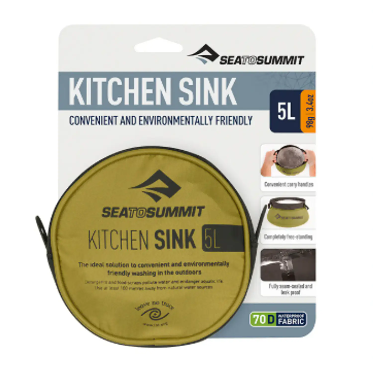 Kitchen Sink 5 Litre Green 1