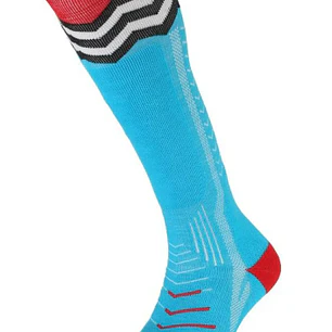 TEKO ecoSKI ALL-MOUNTAIN Medium Full Cushion 3.0 Aqua/Red