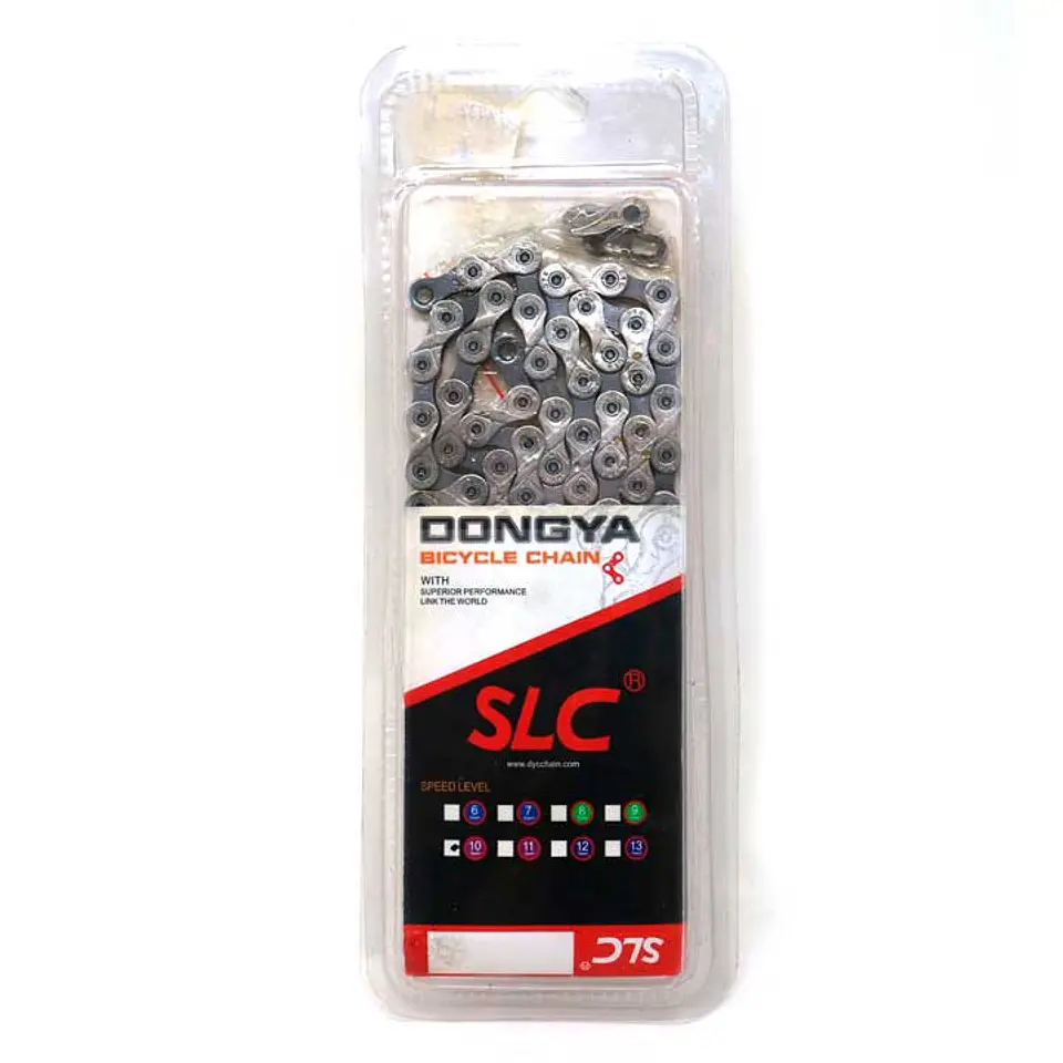 CADENA SLC 10V 116 LINKS PLATA/GRIS 1