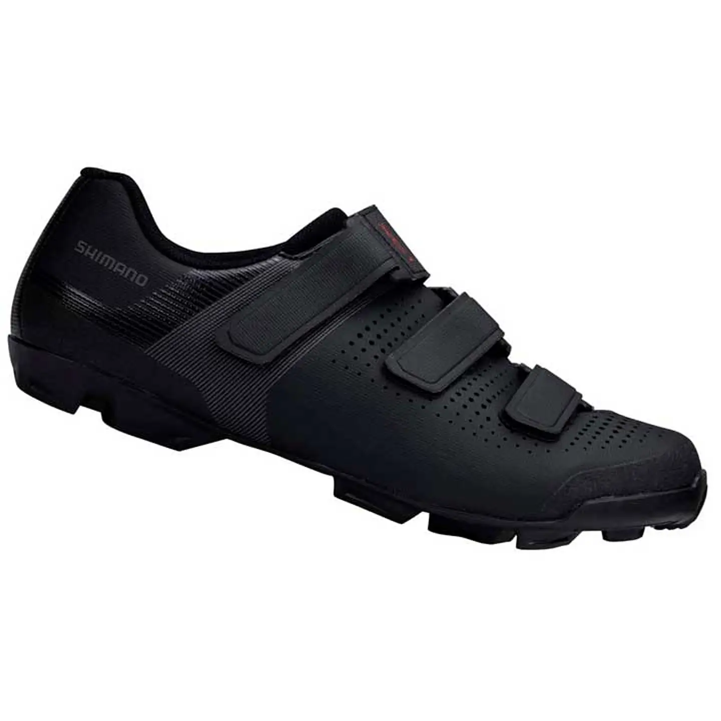 ZAPATILLA DE MONTAÑA SHIMANO SH-XC100 NEGRA  1