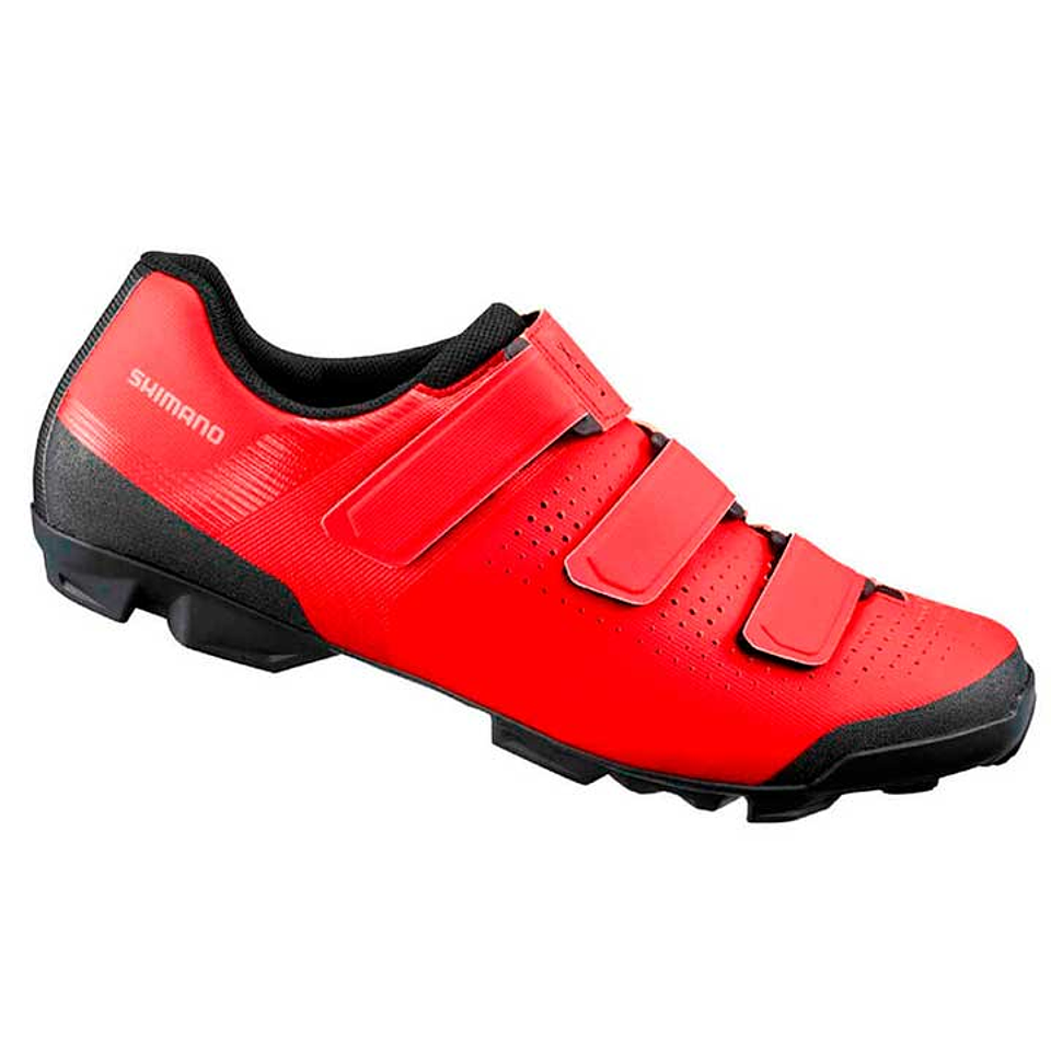 ZAPATILLA DE MONTAÑA SHIMANO SH-XC100 ROJA 1