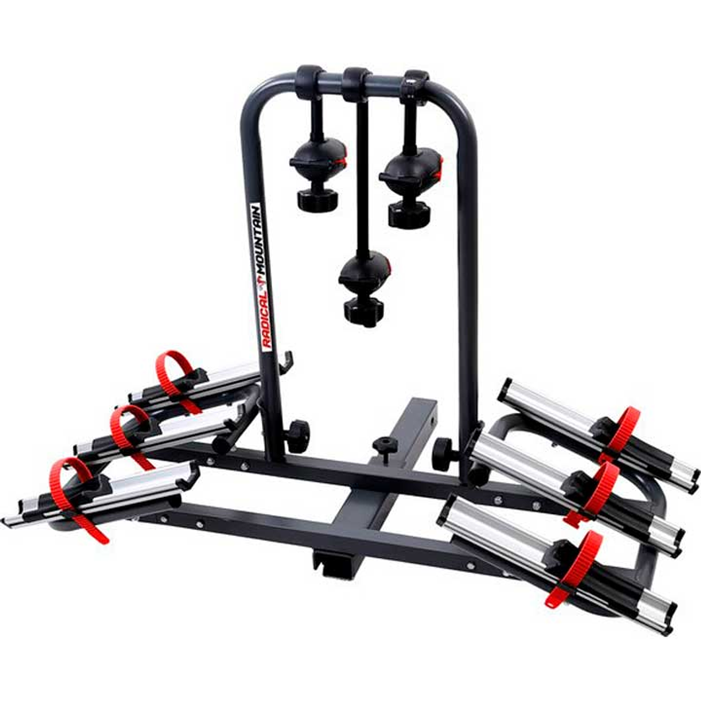 PORTA BICICLETAS RADICAL MOUNTAIN 3 BICICLETAS PLATAFORMA 1