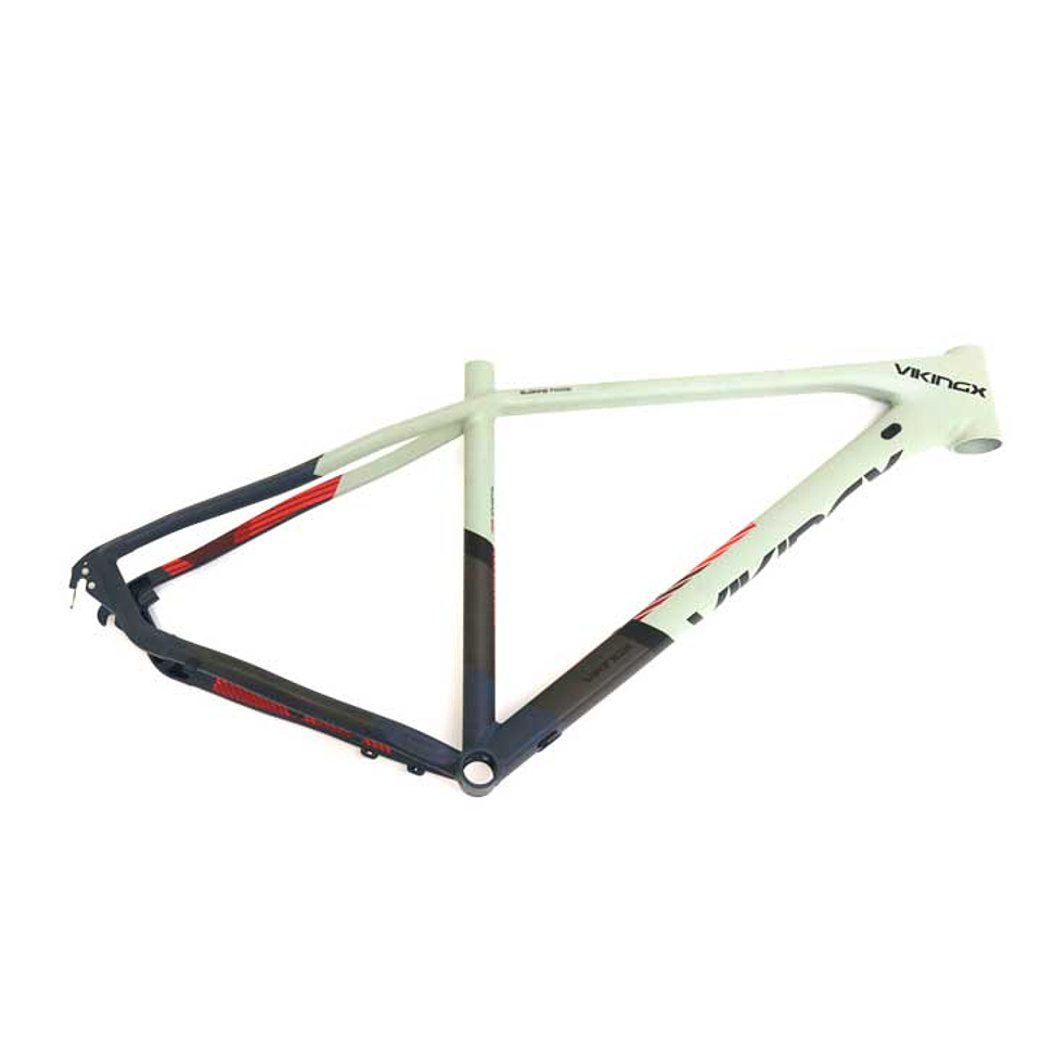 MARCO ALUMINIO VIKING XC 29. GRIS MATTE, NEGRO CAFE 1