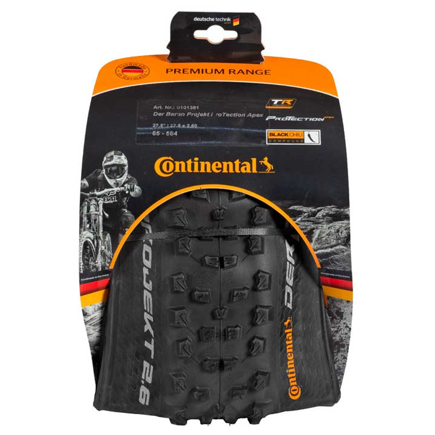 NEUMATICO CONTINENTAL DER BARON PROJEKT 27.5 X 2.60 PROTECTION APEX 2