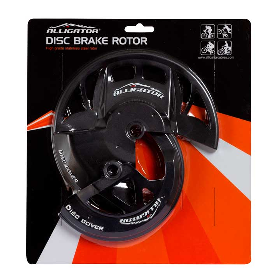 PROTECTOR DE DISCO ALLIGATOR 160/140MM 1