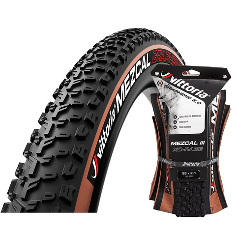 NEUMATICO TUBULAR VITTORIA MEZCAL LIII CX-RACE 29X2.1 GRAPHENE 2.0 TRANSP 