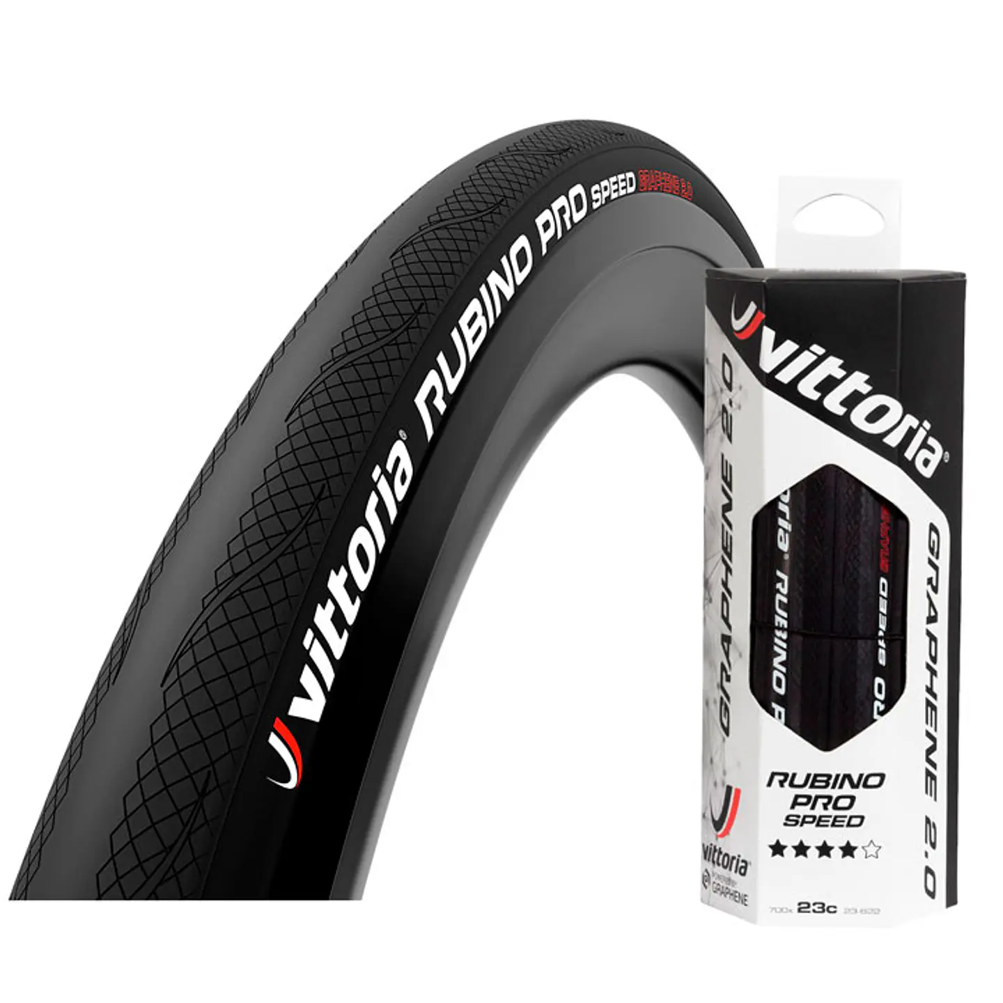 NEUMÁTICO TUBULAR VITTORIA RUBINO PRO SPEED 700x23C 1