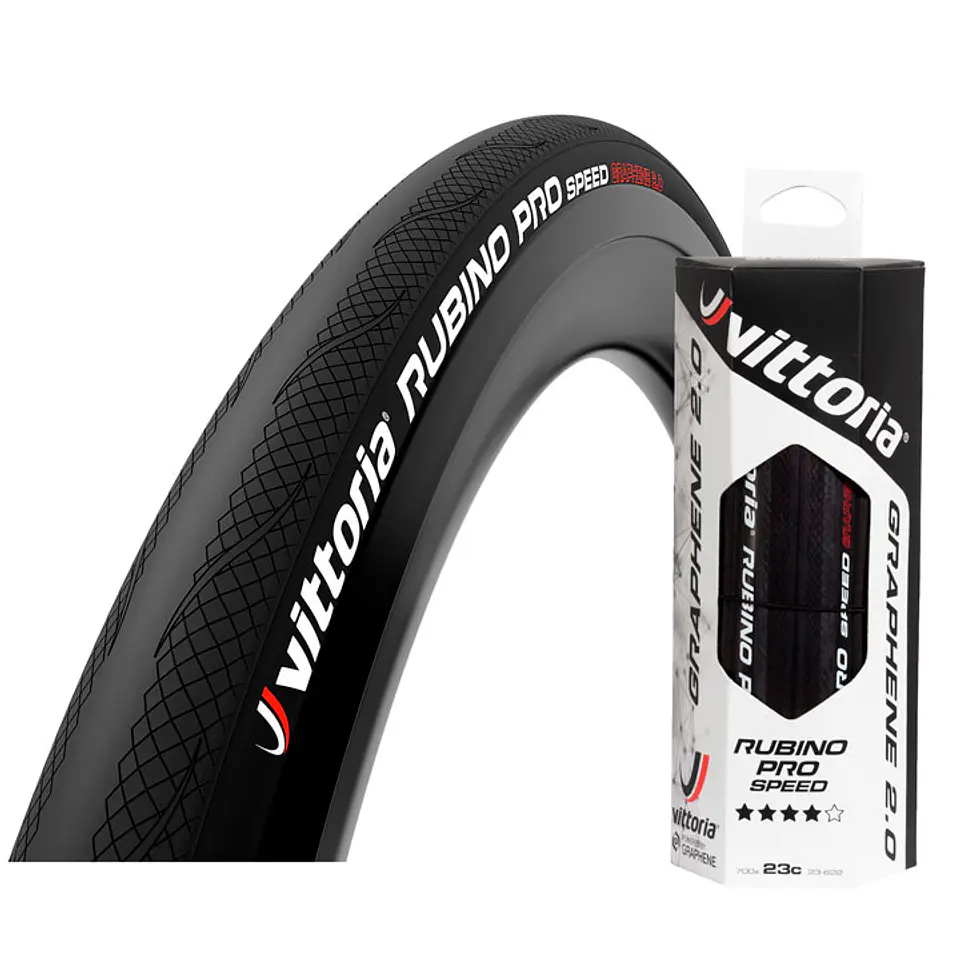 NEUMÁTICO TUBULAR VITTORIA RUBINO PRO SPEED 700x23C 1