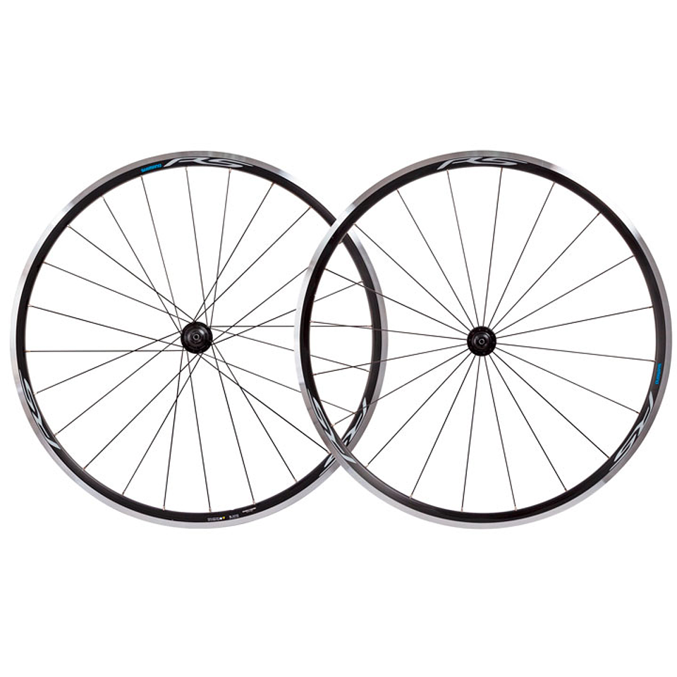 JUEGO DE RUEDAS 700C SHIMANO WH-RS100 ALUMINIO/CARBONO 1
