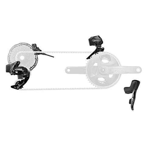 KIT TRANSMISION SRAM FORCE AXS HRD 2x12V 