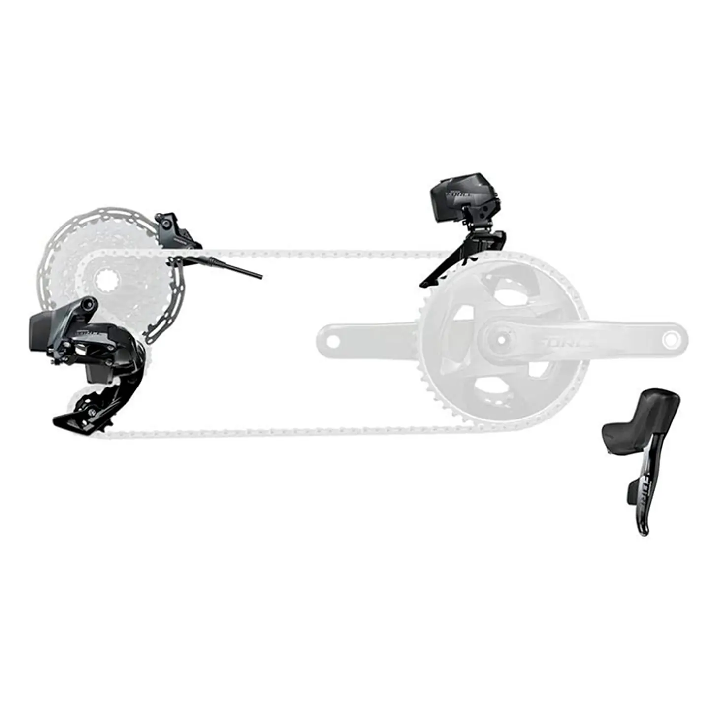 KIT TRANSMISION SRAM FORCE AXS HRD 2x12V  1