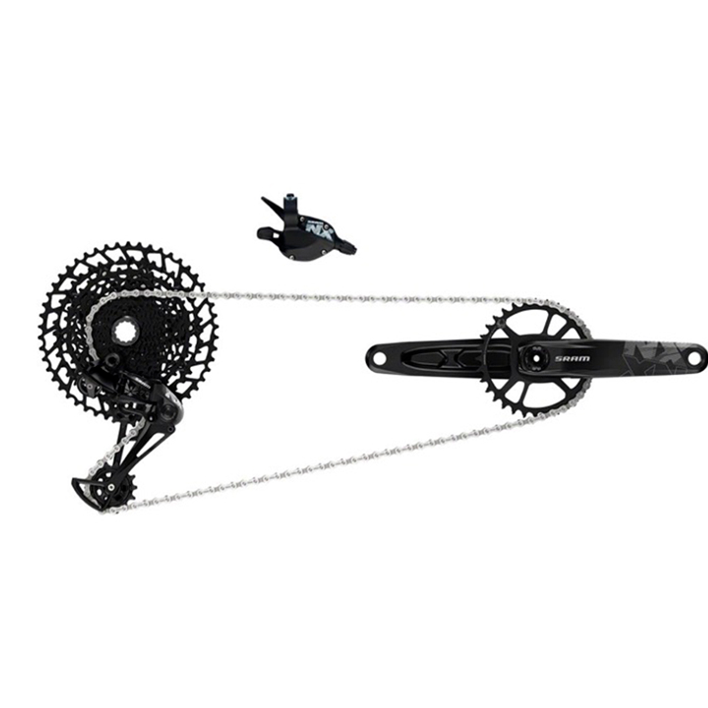 KIT TRANSMISION SRAM NX DUB 175MM 12V  1