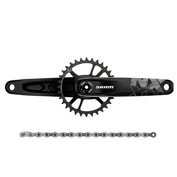 KIT TRANSMISION SRAM NX DUB 175MM 12V  3