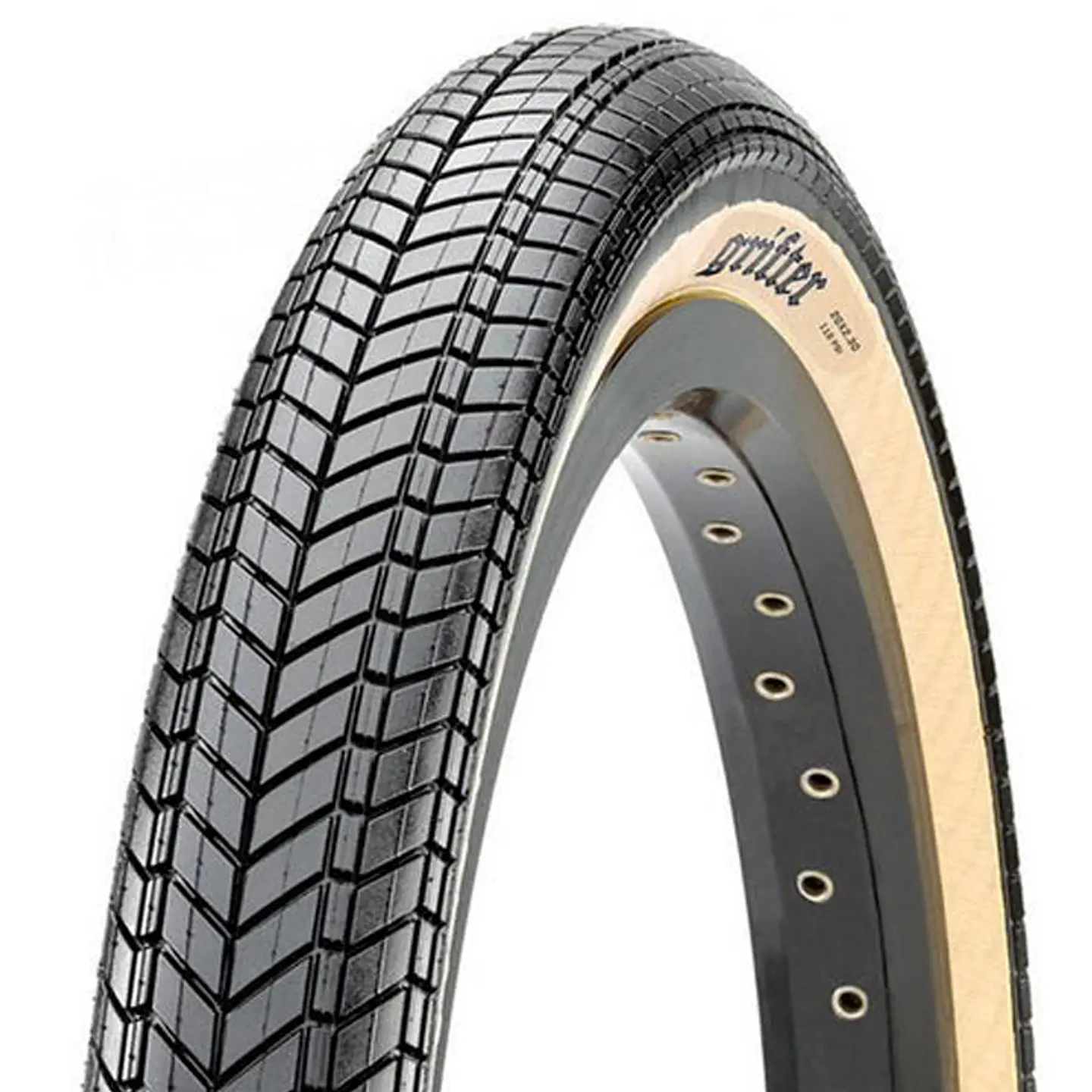 NEUMATICO BMX MAXXIS GRIFTER 20X2.30 K TT 2C SLK SKINW 60TPI CREMA 1