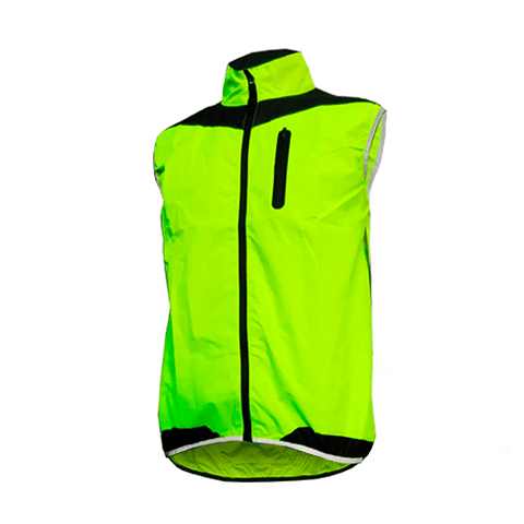 CORTA VIENTO SIN MANGA FOSS FLUOR