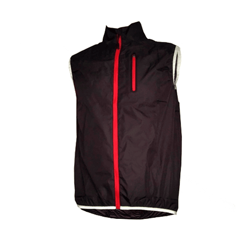 CORTA VIENTO SIN MANGA FOSS NEGRO