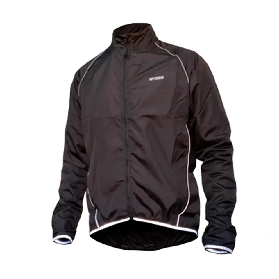 CORTA VIENTO MANGA LARGA FOSS NEGRO 1