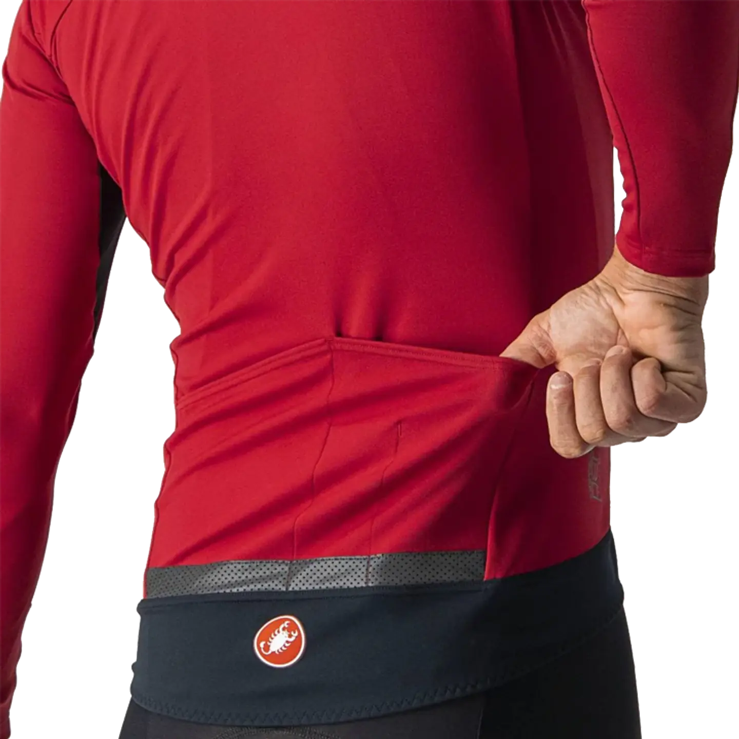 CHAQUETA CASTELLI PROFETTO ROS LONG SL ROSSO 3