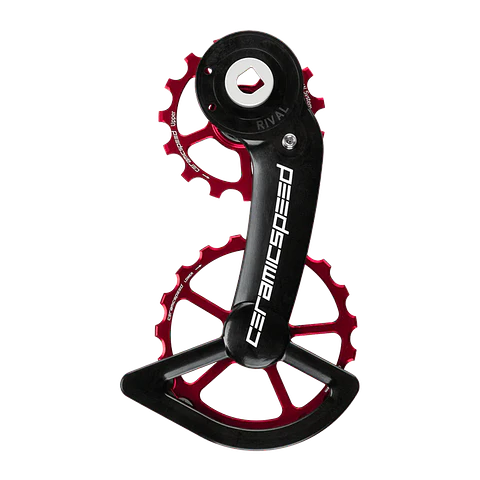 UP-GRADE CERAMICSPEED OSPW SRAM RIVAL AXS ALTERNATIVE ROJO