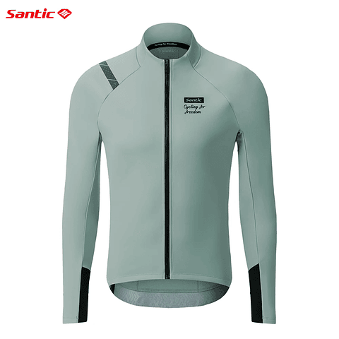 CHAQUETA SANTIC M3C01158 VERDE GRISACEO