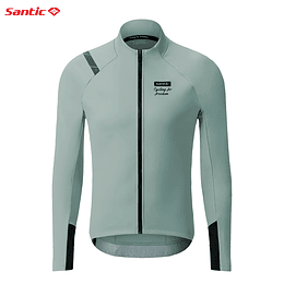 CHAQUETA SANTIC M3C01158 VERDE GRISACEO