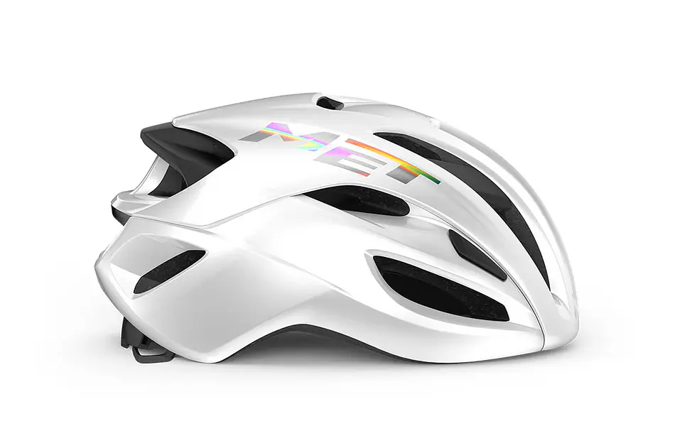 CASCO MET RIVALE MIPS CE WHITE HOLOGRAPHIC 2