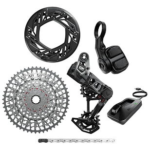 Grupo SRAM Eagle GX AXS T-Type 104BCD 36T 10-52T