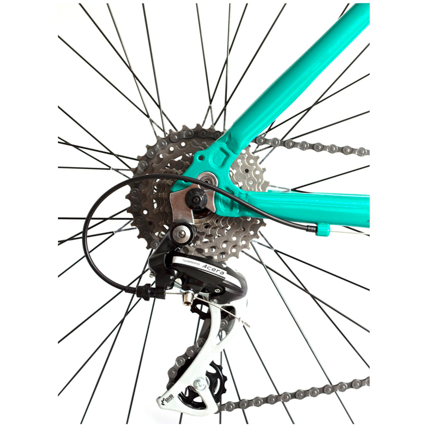 BICICLETA UPLAND LS380-L ARO 27.5 24V, TALLA 19 V BRAKE , VERDE 2
