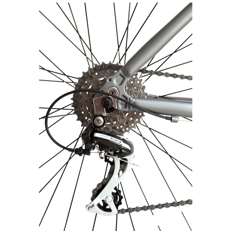 BICICLETA UPLAND LS380-L ARO 27.5 24V, TALLA 19 V BRAKE GRIS 2