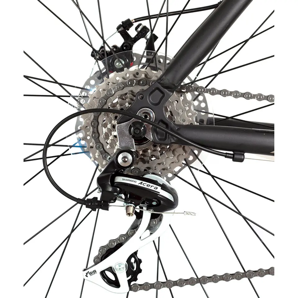 BICICLETA UPLAND LS380-M ARO 700 24V, TALLA 19 DISC MEC, GRIS OSCURO 2