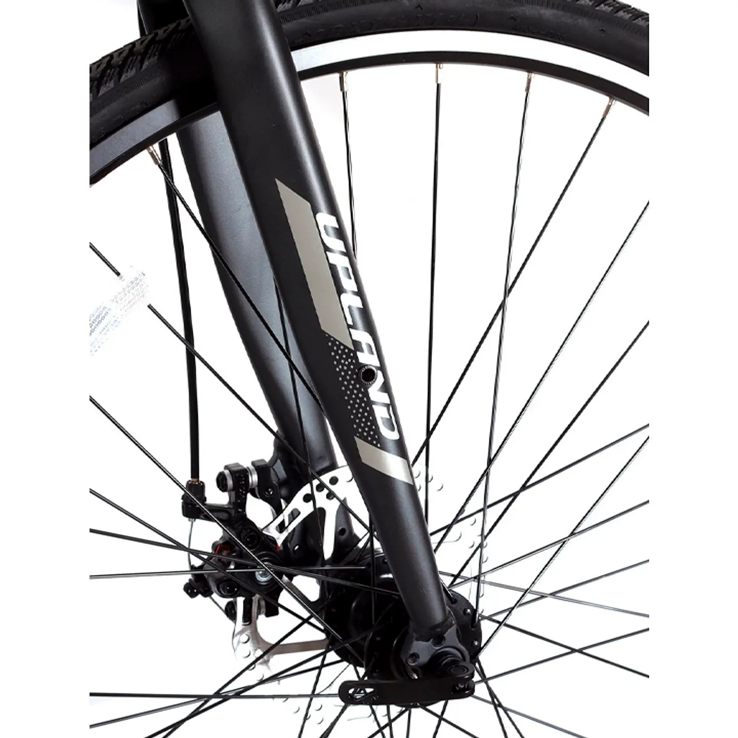 BICICLETA UPLAND LS380-M ARO 700 24V, TALLA 19 DISC MEC, GRIS OSCURO 4