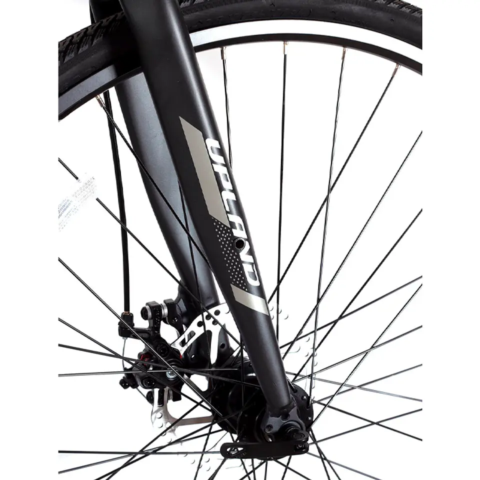 BICICLETA UPLAND LS380-M ARO 700 24V, TALLA 19 DISC MEC, GRIS OSCURO 4