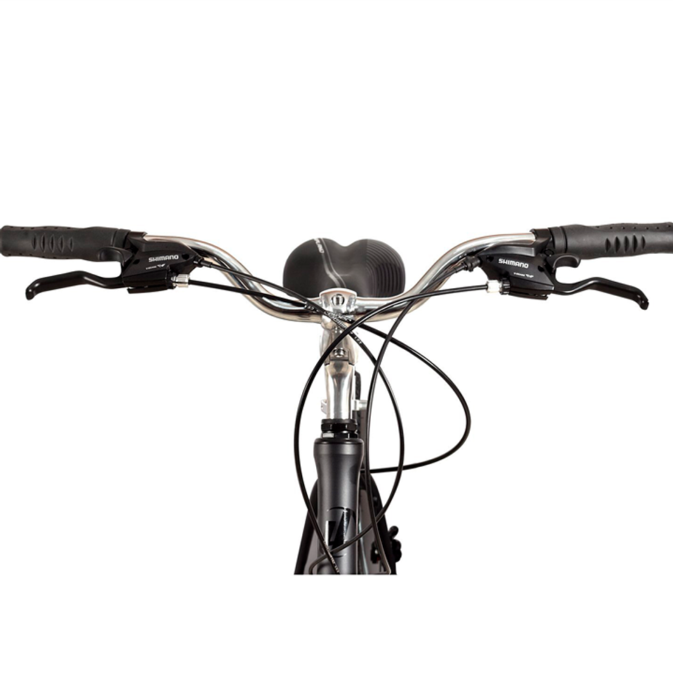 BICICLETA UPLAND BURGESS ARO 700 21V, TALLA 19 DISC MEC, BLACK 4