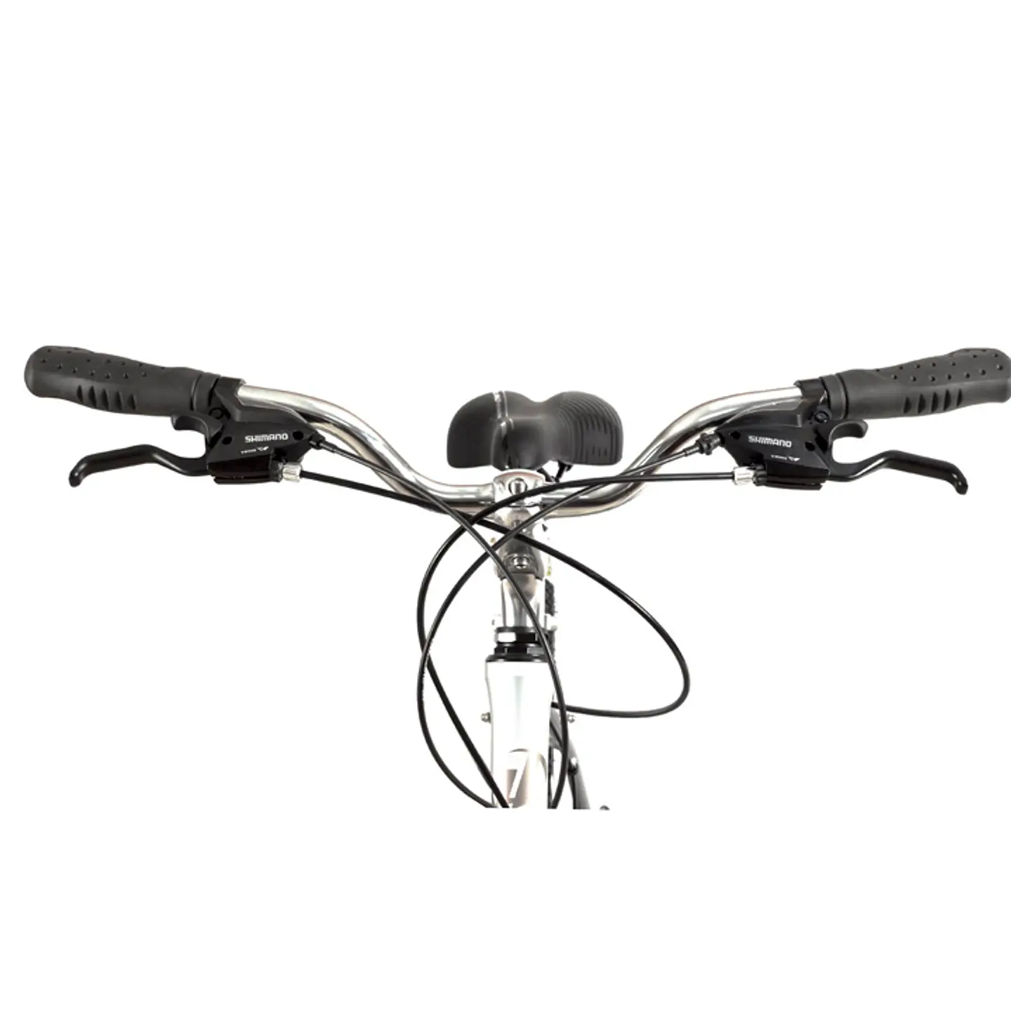 BICICLETA UPLAND BURGESS ARO 700 21V, TALLA 19 DISC MEC, GRIS 5