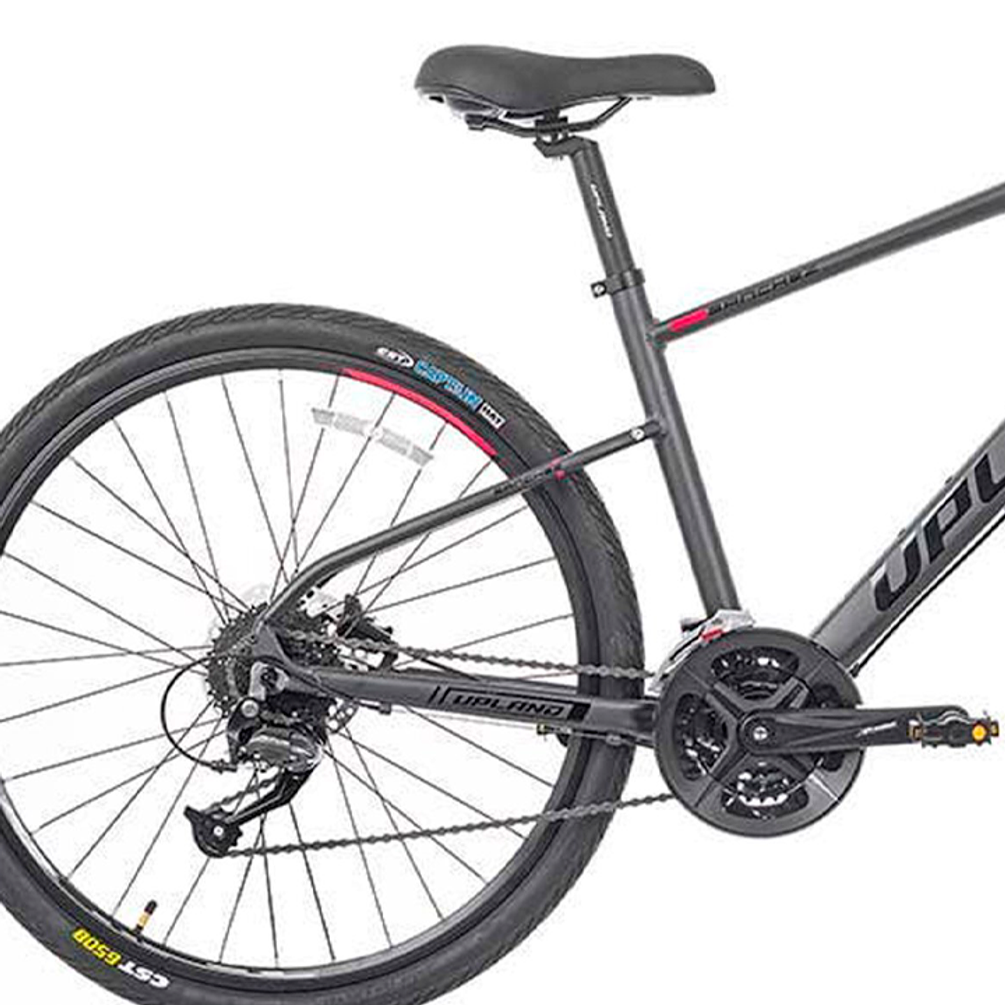 BICICLETA UPLAND SANCHEZ ARO 27.5 27V, TALLA 17 DISCO HIRÁULICO, SHIMANO ALTUS, DARK GREY 3