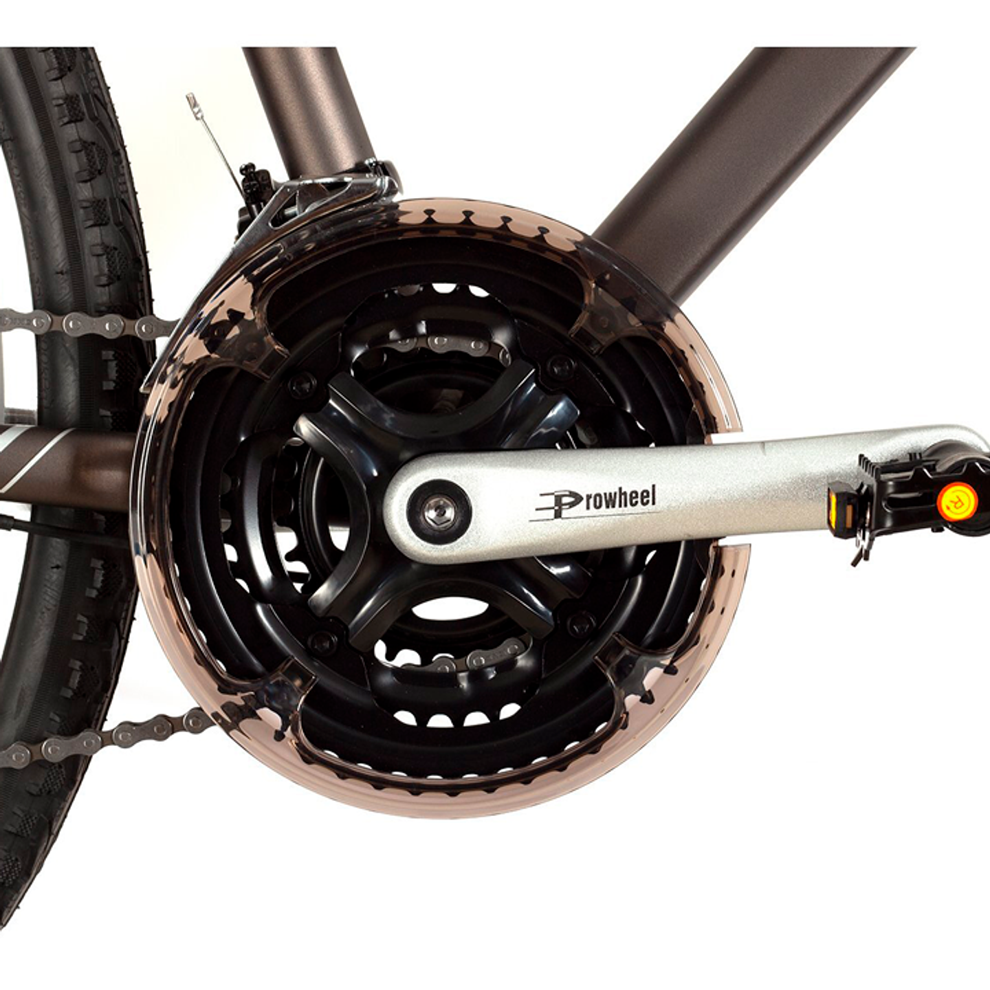 BICICLETA UPLAND EMILY ARO 700 21V, TALLA 17 V BRAKE, GRIS OSCURA 4