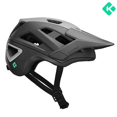 CASCO LAZER JACKAL KINETICORE CE-CPSC MATTE GRIS OSCURO