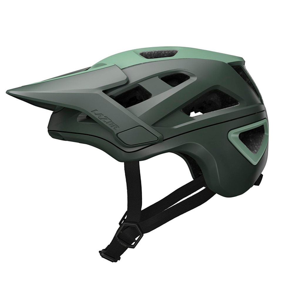 CASCO LAZER JACKAL KINETICORE CE-CPSC MATTE VERDE OSCURO 5