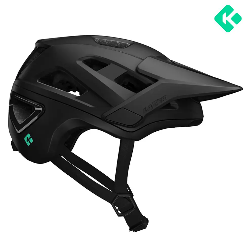CASCO LAZER JACKAL KINETICORE CE-CPSC MATTE NEGRO 1