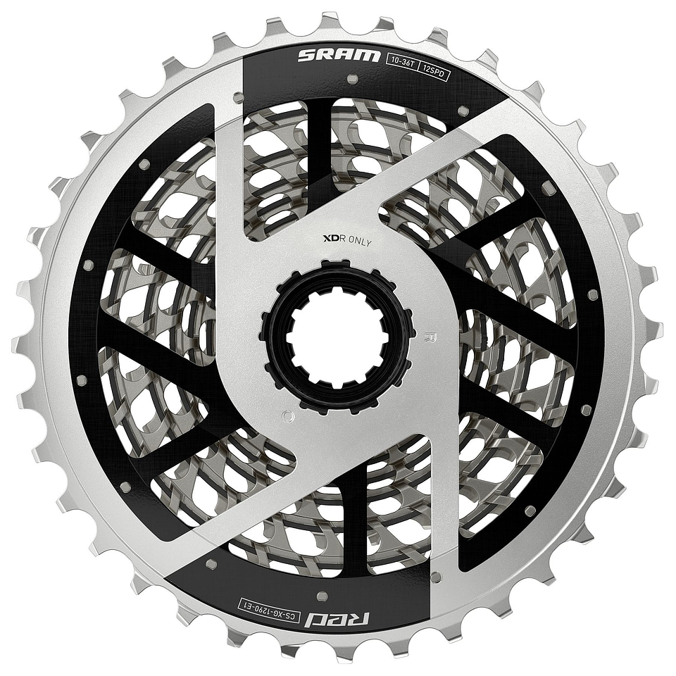 PIÑON SRAM XDR RED X-DOME E1 XG1290 12V 10-36T 3