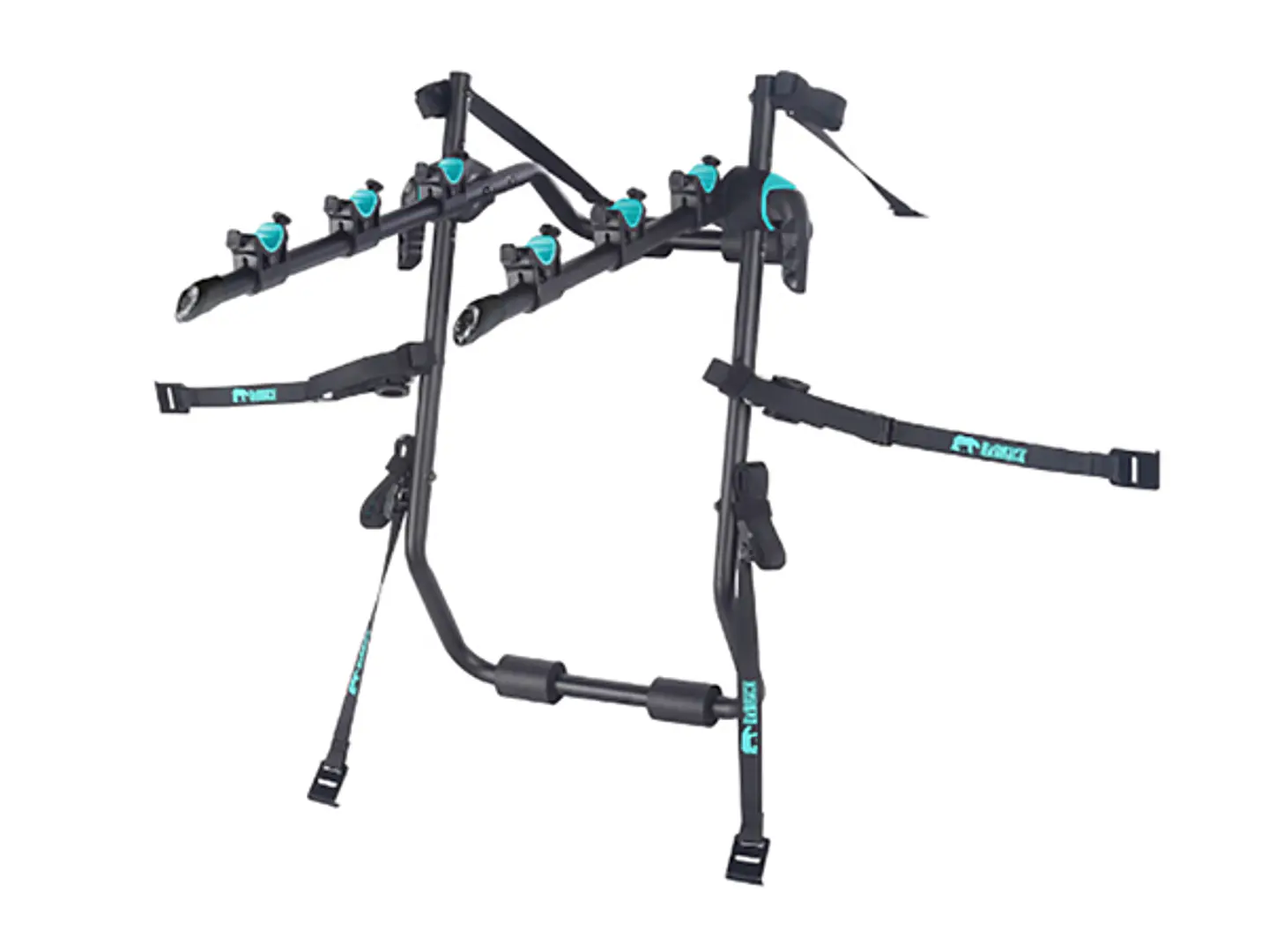 PORTA BICICLETAS BEARACK SWIFT PARA 3 BICIS COMPATIBLE PARA AUTOS CON ALERON SUPERIOR O SPOILER 1