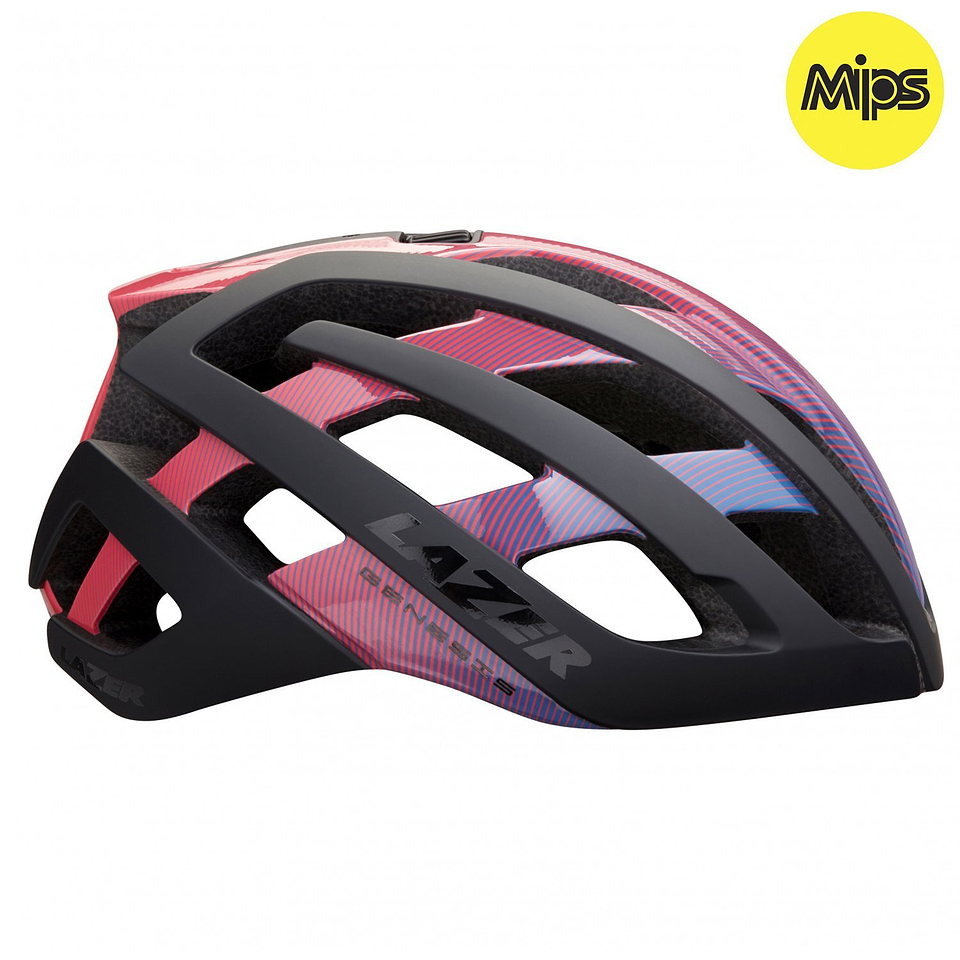 CASCO LAZER GENESIS MIPS CE MATTE STRIPES 5