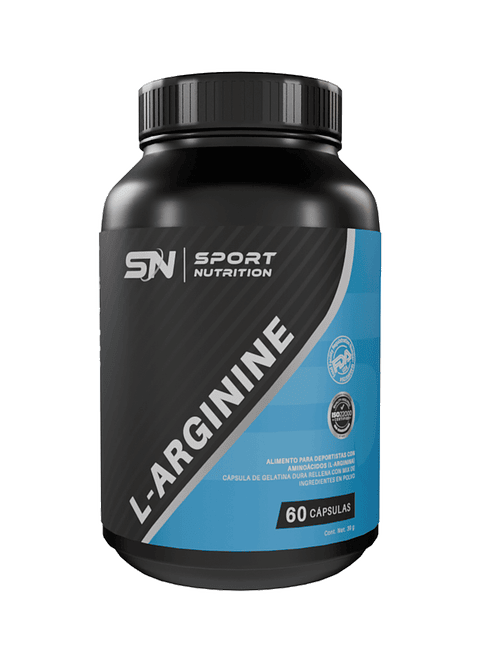 SUPLEMENTO SPORT NUTRITION L-ARGININE 60 CAPSULAS