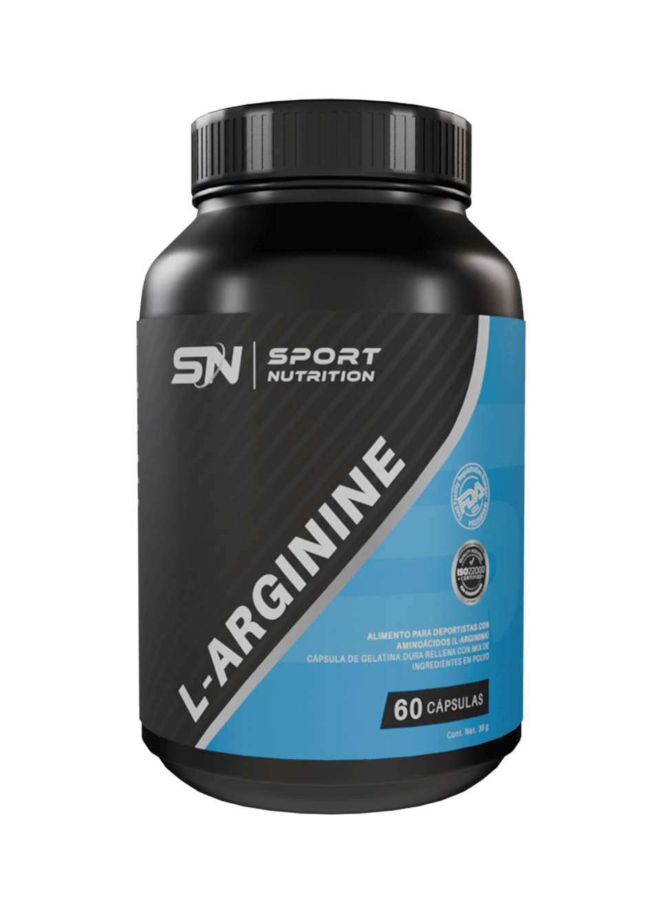 SUPLEMENTO SPORT NUTRITION L-ARGININE 60 CAPSULAS 1