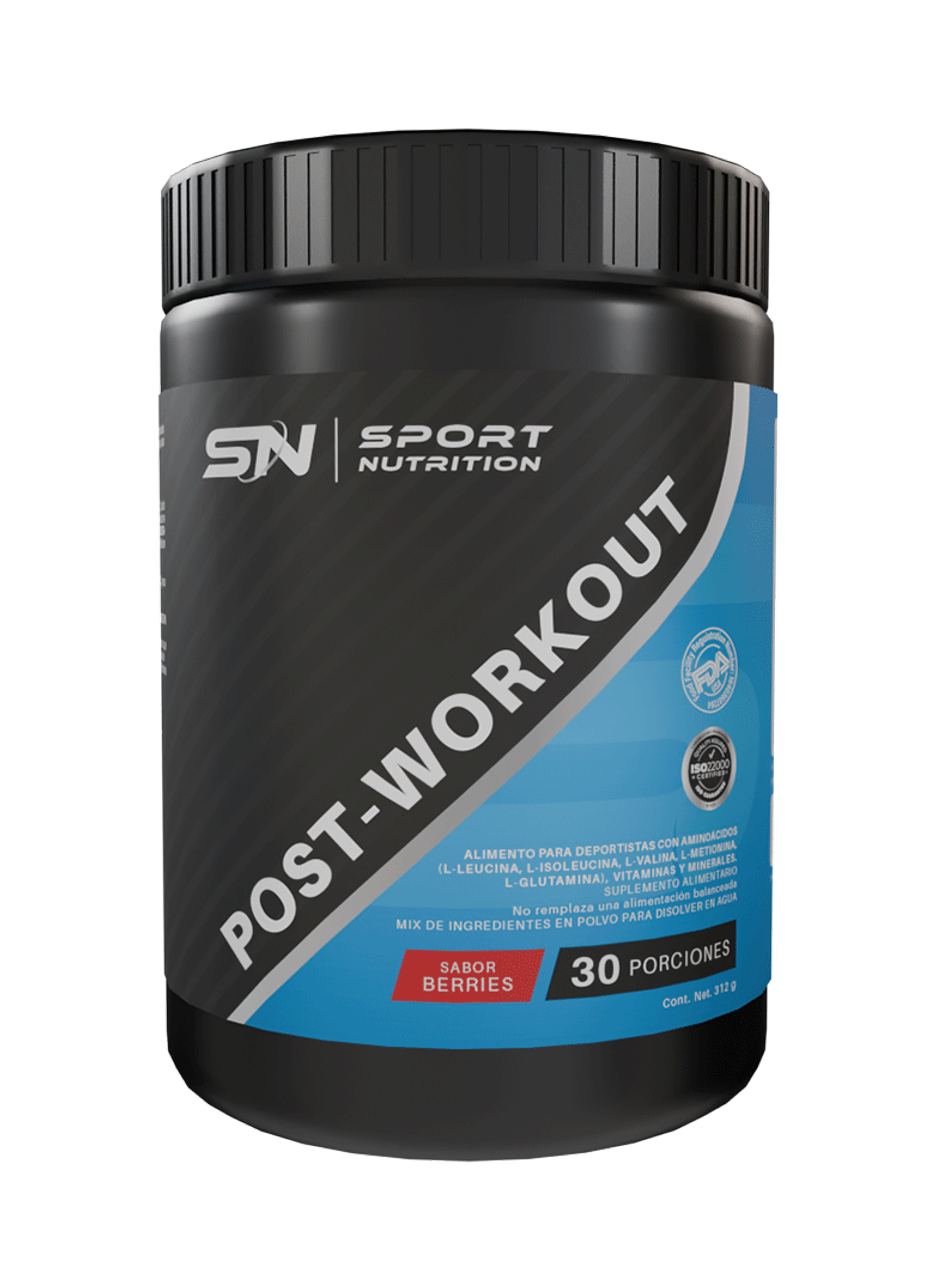 SUPLEMENTO SPORT NUTRITION POST-WORKOUT 300 GRS 1